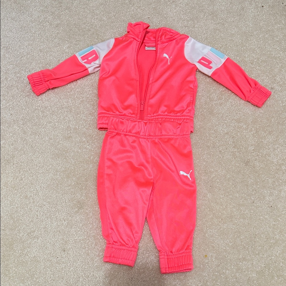 Puma Coral Kids Tracksuit